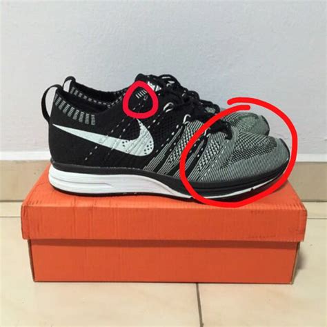 nike flyknit fakes